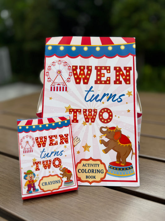 Coloring Books (Crayons Included)