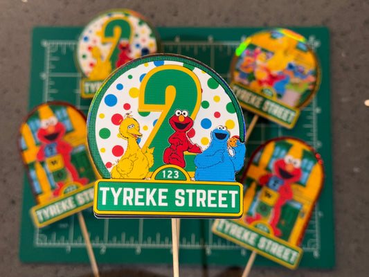 3D Cupcake Topper